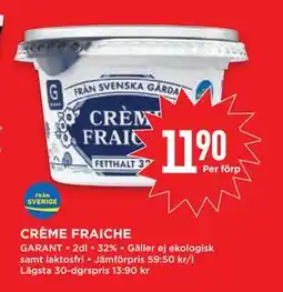 Willys CRÈME FRAICHE erbjuda