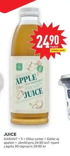 Willys Hemma JUICE erbjuda