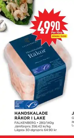 Willys Hemma HANDSKALADE RÄKOR I LAKE erbjuda