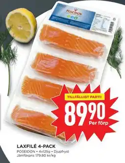 Willys Hemma LAXFILÉ 4-PACK erbjuda