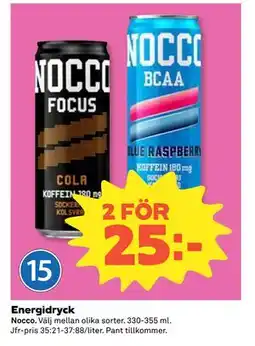 Coop Daglivs Energidryck erbjuda