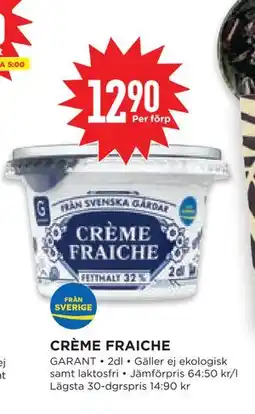 Willys Hemma CRÈME FRAICHE erbjuda