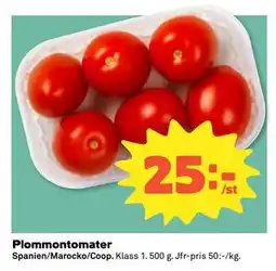 Coop Daglivs Plommontomater erbjuda