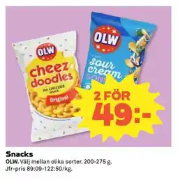 Coop Daglivs Snacks erbjuda