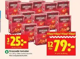 ICA Kvantum Krossade tomater erbjuda
