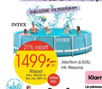 EKO Intex Pool erbjuda