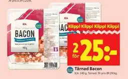 ICA Kvantum Tärnad Bacon erbjuda