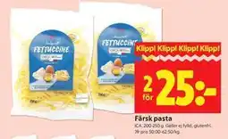 ICA Kvantum Färsk pasta erbjuda