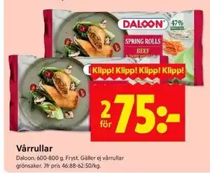 ICA Kvantum Vårrullar erbjuda