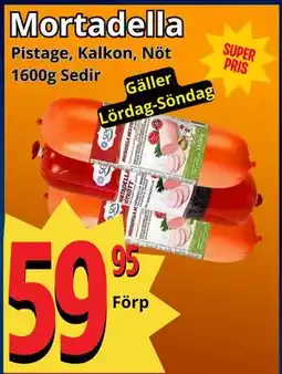 Supergrossen Mortadella erbjuda