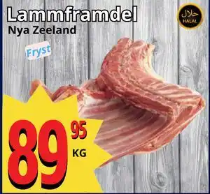Supergrossen Lammframdel erbjuda