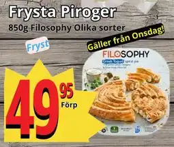 Supergrossen Frysta Piroger erbjuda