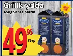 Supergrossen Grillkrydda erbjuda