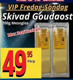 Supergrossen Skivad Goudaost, Medlemspris erbjuda