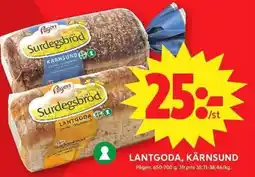 ICA Maxi PÅGEN Lantgoda, kärnsund erbjuda