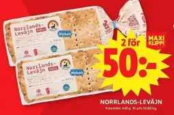 ICA Maxi POLARBRÖD Norrlands-leväjn erbjuda