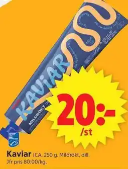 ICA Supermarket ICA Kaviar erbjuda