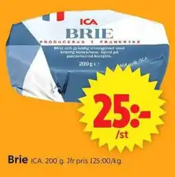 ICA Supermarket ICA Brie erbjuda