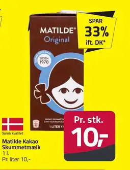 Fleggaard MATILDE Kakao skummetmælk erbjuda