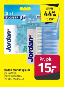 Fleggaard JORDAN Mundhygiejne erbjuda