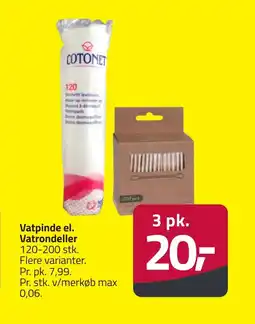 Fleggaard Vatpinde el. vatrondeller erbjuda