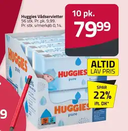 Fleggaard HUGGIES Vådservietter erbjuda