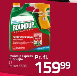 Fleggaard ROUNDUP Express m. sprøjte erbjuda