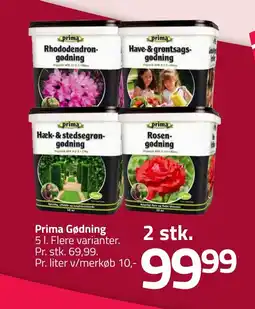 Fleggaard PRIMA Gødning erbjuda