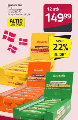 Fleggaard BAREBELLS Bars erbjuda