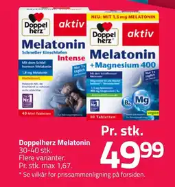 Fleggaard DOPPELHERZ Melatonin erbjuda