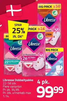 Fleggaard LIBRESSE Dobbeltpakke erbjuda
