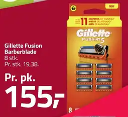 Fleggaard GILLETTE Fusion barberblade erbjuda