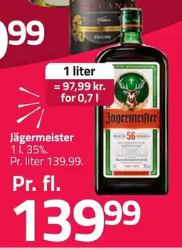 Fleggaard Jägermeister erbjuda