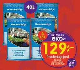 EKO Planteringsjord erbjuda