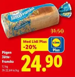 Lidl PÅGEN Jätte- franska erbjuda