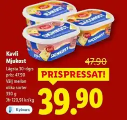 Lidl KAVLI Mjukost erbjuda