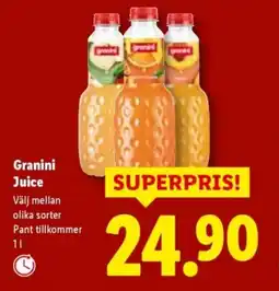 Lidl GRANINI Juice erbjuda