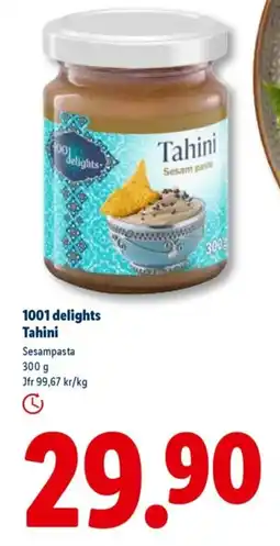 Lidl 101 Delights tahini erbjuda