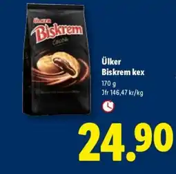 Lidl ÜLKER Biskrem kex erbjuda