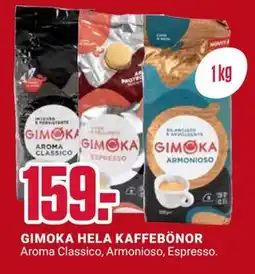 ÖoB GIMOKA HELA KAFFEBÖNOR erbjuda