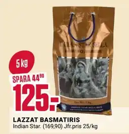 ÖoB LAZZAT BASMATIRIS erbjuda