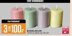 ÖoB BLOCKLJUS LED, Medlemspris erbjuda