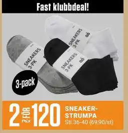 ÖoB SNEAKERSTRUMPA, Medlemspris erbjuda