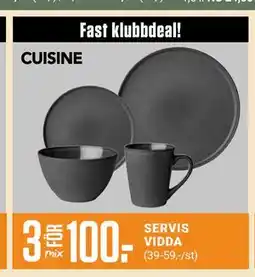 ÖoB SERVIS VIDDA, Medlemspris erbjuda