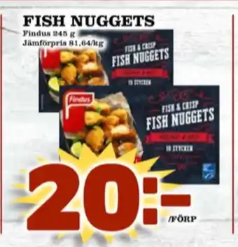 Matdax Findus Fisknuggets erbjuda