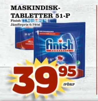 Matdax Finish Diskmaskintabs erbjuda