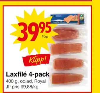 Matöppet Royal Foods Lax erbjuda