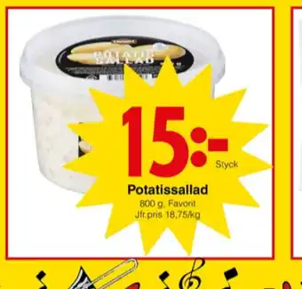 Matöppet Favorit Potatissallad erbjuda
