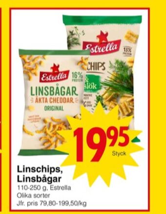Matöppet Estrella Snacks erbjuda