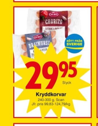 Matöppet Scan Kryddkorv erbjuda